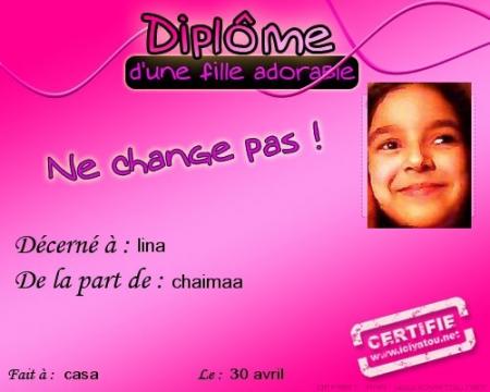 diplom de lina